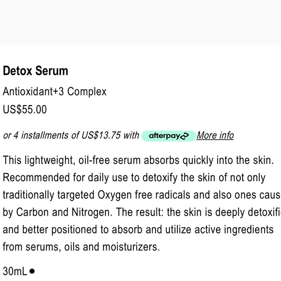 NWT GROWN ALCHEMIST DETOX SERUM - Picture 2 of 4
